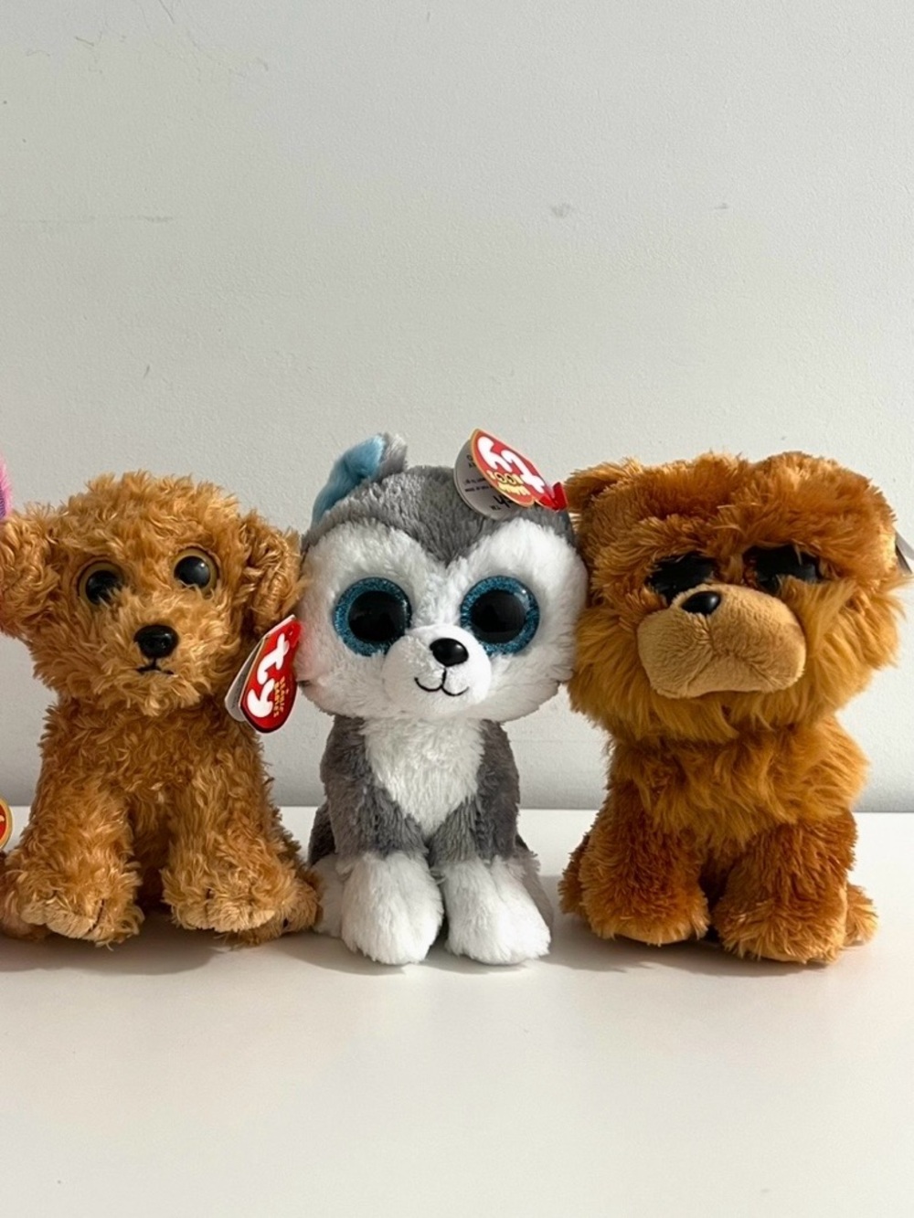 Lot of 3 Ty Beanie Boo’s / Babies Collection Plush 2015